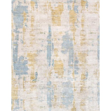 PASARGAD HOME 6 x 9 ft Mirage Collection HandLoomed Silk Area Rug PSH20 6x9